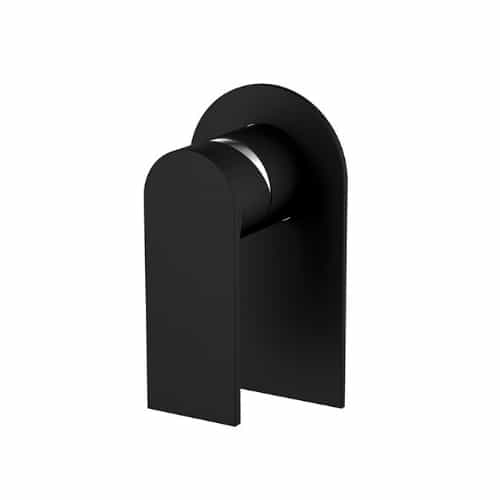 Azzurra: 03 Series - Shower or Bath Mixer Matt Black