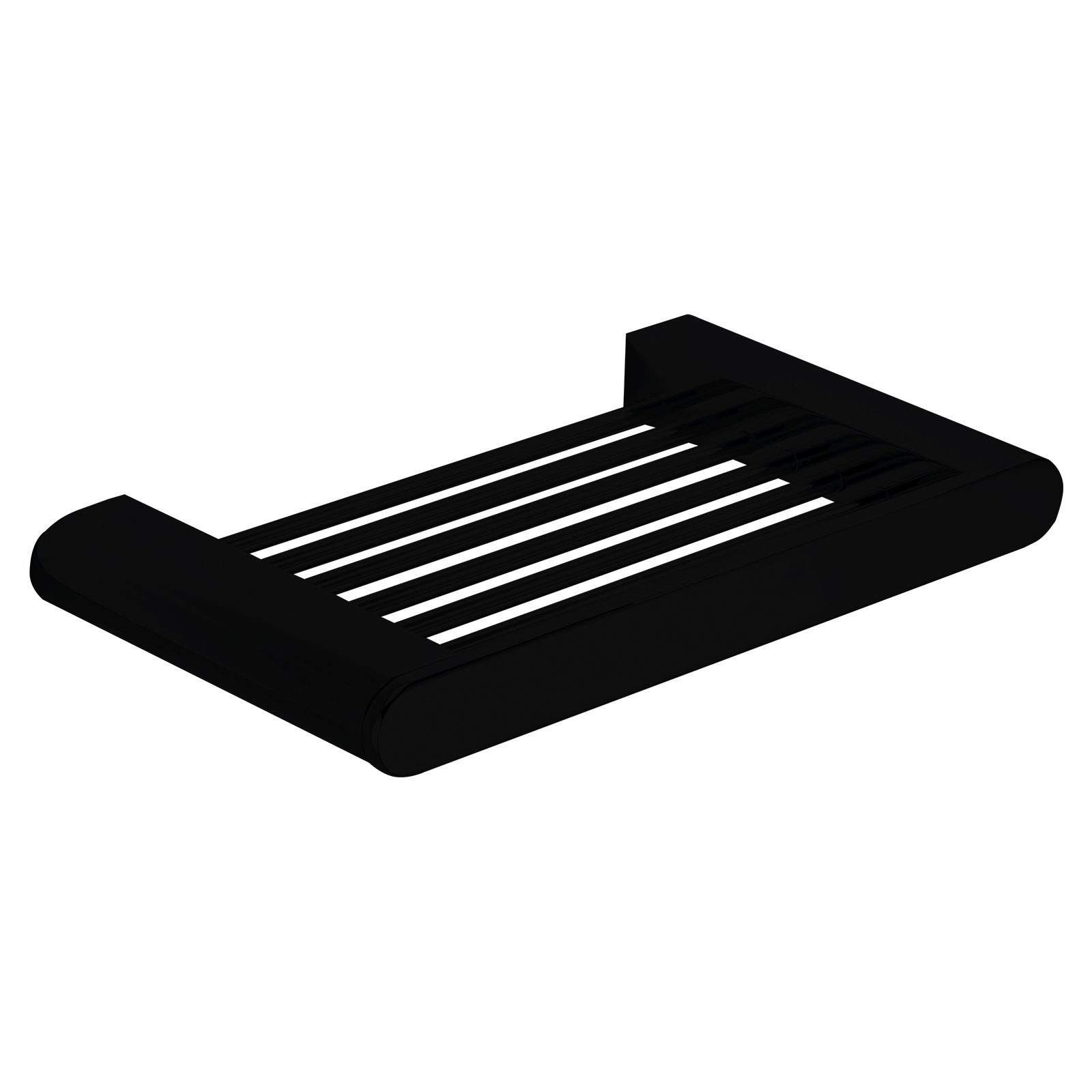 Azzurra: 19 Series - Metal Soap Dish Matt Black