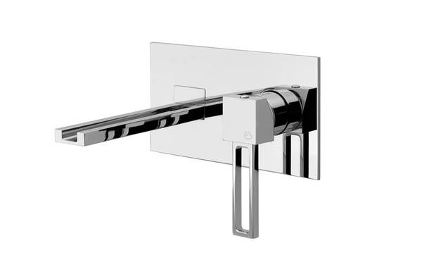 Paco Jaanson: Hyde Range - Wall Mixer with open Spout and open handle