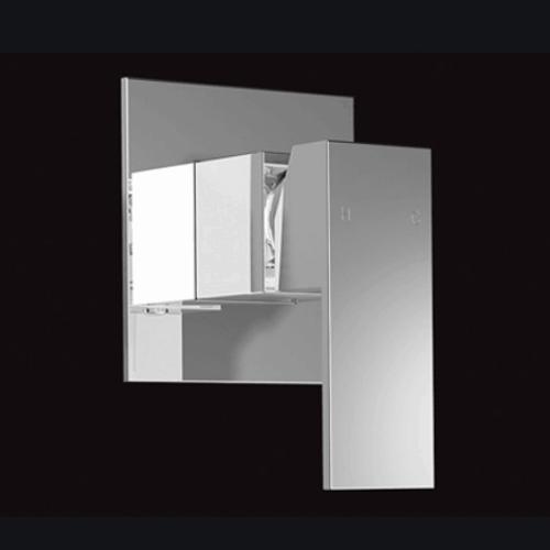 Paco Jaanson: Scondro Range - Wall Mixer in Chrome or Matt Black