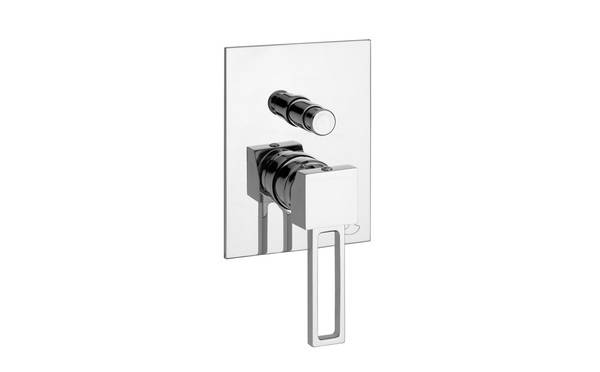 Paco Jaanson: Dr Jekyll Range - Wall Mixer with Diverter