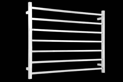 Radiant STR06 Heated Towel Rail - 7 Bar 125-watt SQUARE